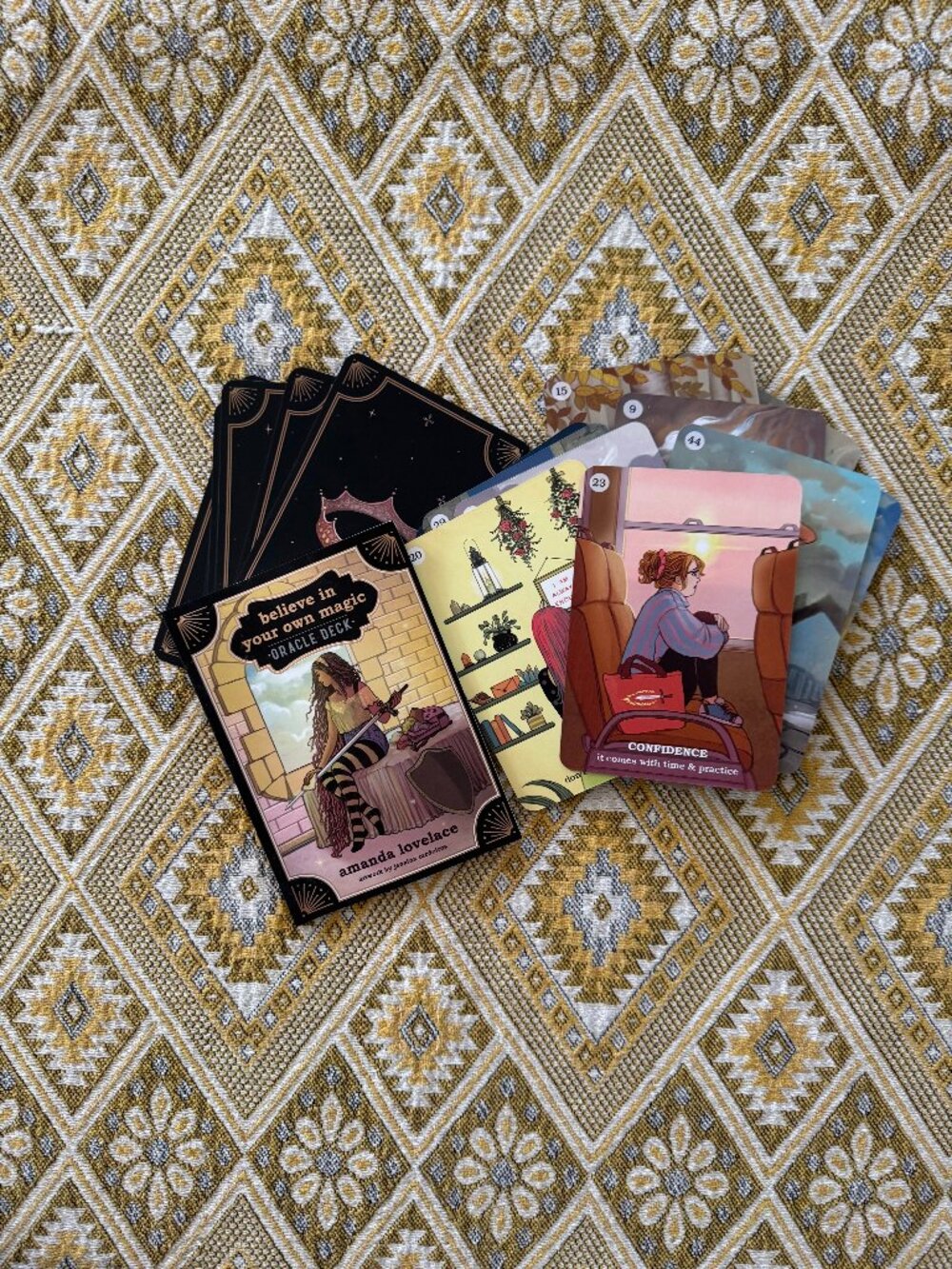 Cozy Witch Tarot & Coloring Believe in Your Own Magic Oracle Make Your Own Magic - Picture 7 of 16